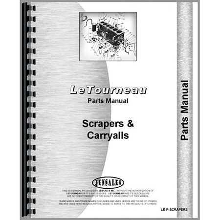 New Parts Manual For Le Tourneau W Industrial/Construction